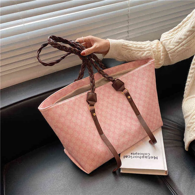 Factory Online Export Designer Bags Design Women's New Fashion High-capacity Summer Versatile Single Shoulder Printed Portable Tote