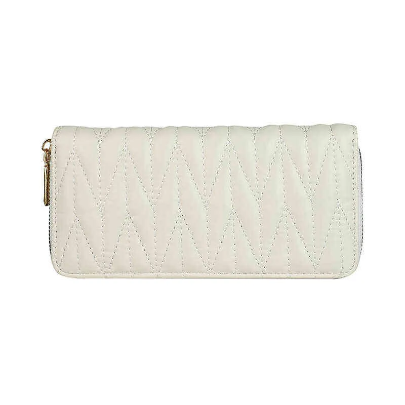 Wallet Women's Long New Model är en mode online Celebrity Niche Design Women's Folding Wallet Card Bag Hand Bag Woman 220625
