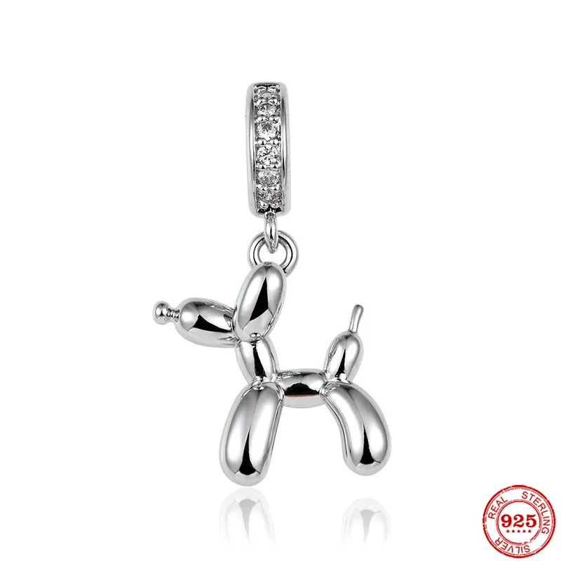 925 Gümüş Fit Charm 925 Bilezik Aksesuarları Köpek Kalemi Öğrenme Futbol etek Fit Takılar Set Kolye Diy İnce Boncuklar Jewelry9493601