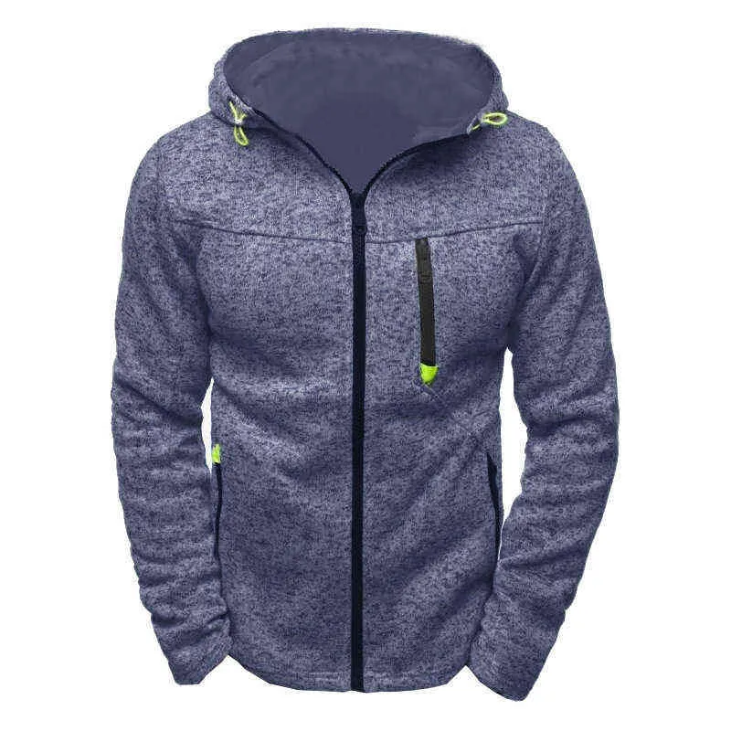 Lente Mannen Hooded Jassen Casual Rits Sweatshirts Jassen Mannelijke Treiningspak Fashion Street Style Vest Heen Bovenkleding My038 L220730