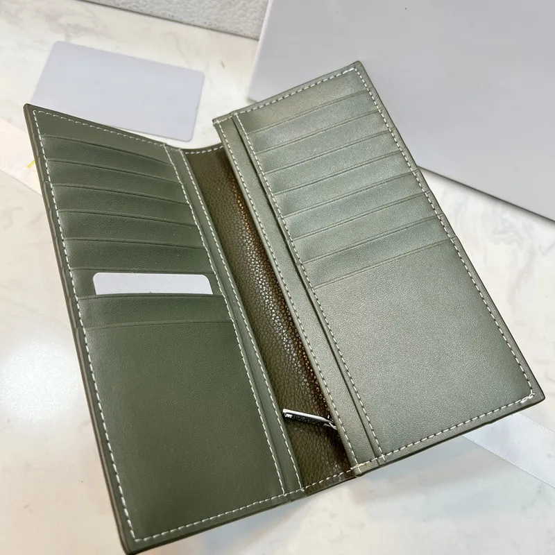 Men Designer Wallet Leather Women Long Style Luxury Purse Clutch Wallet Card Holders with Gift Box Top Quality Wallet Brand