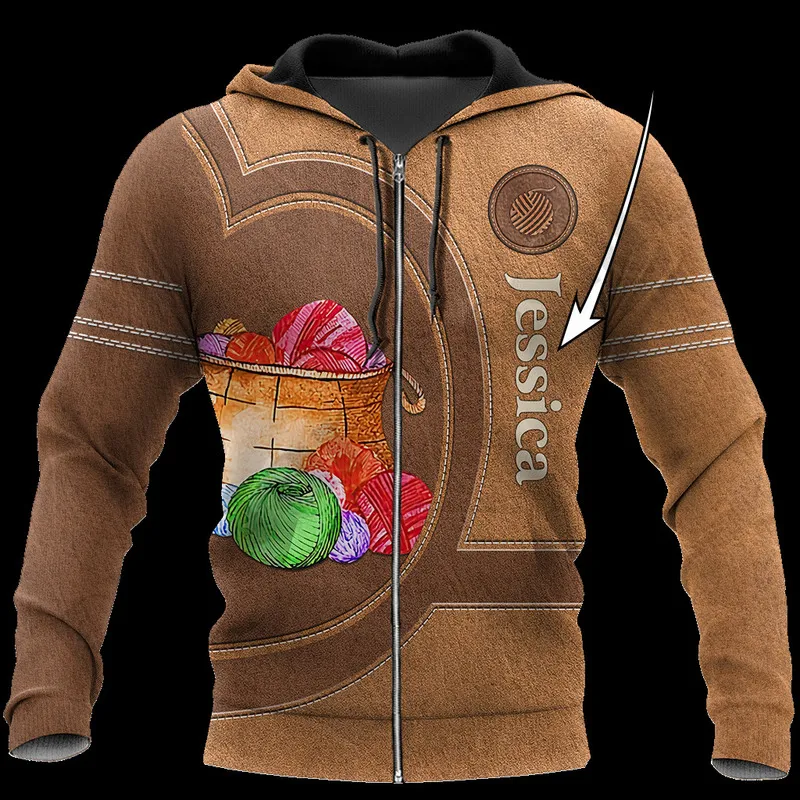 PLstar Cosmos 3DPrinted est Tailor Sewing Gift Custom Name Unique Hrajuku Streetwear Unisex Casual Hoodies Zip Sweatshirt B 4 220714gx