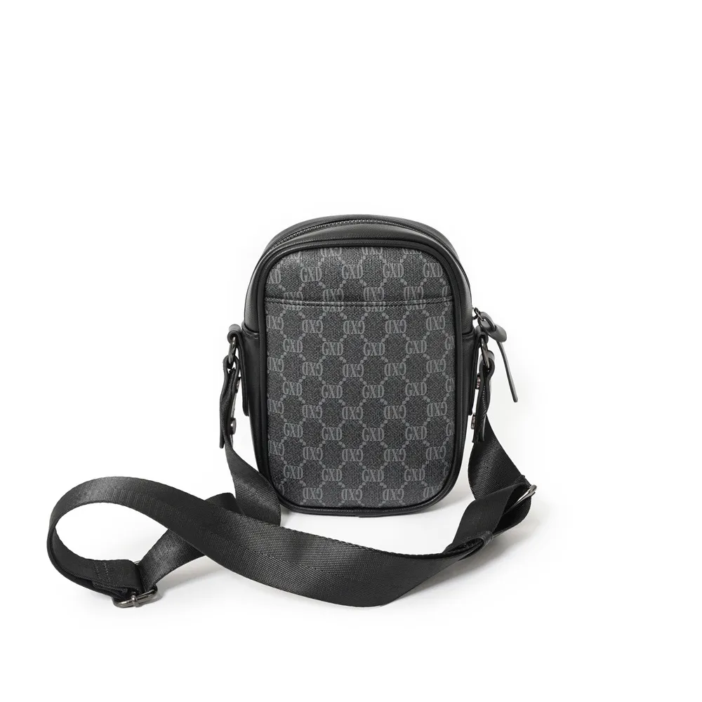 Lattice Designer Bolsa transversal masculina Mini bolsas luxuosas Bolsa masculina de couro Moeda Bolsa de telefone com zíper Bolsa de ombro Bolsa de dinheiro Bolsa de dinheiro