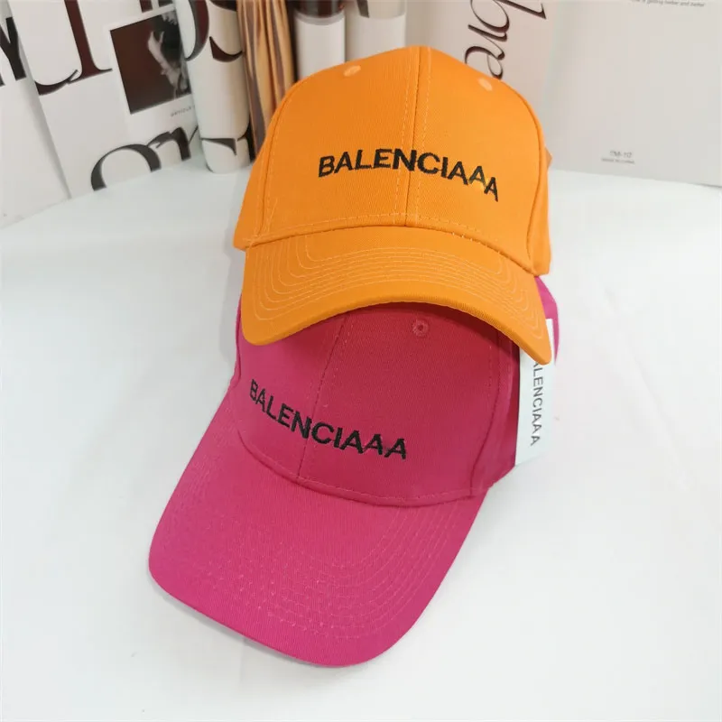 Ball Caps Designer Baseball Cap Men Women Fashion Candy Solid Color Casquette Couple Letter Embroidery Outdoor