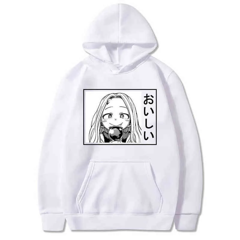 Anime My Hero Academia Eri Printed Pullover Sweatshirt Men Fashion Hip Hop Hoodie Harajuku G220713