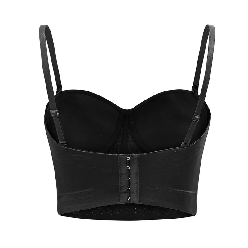 Mujeres verano sexy rave traje corsé con s plata lentejuelas brillo crop top strass goth festival ropa gota 220519