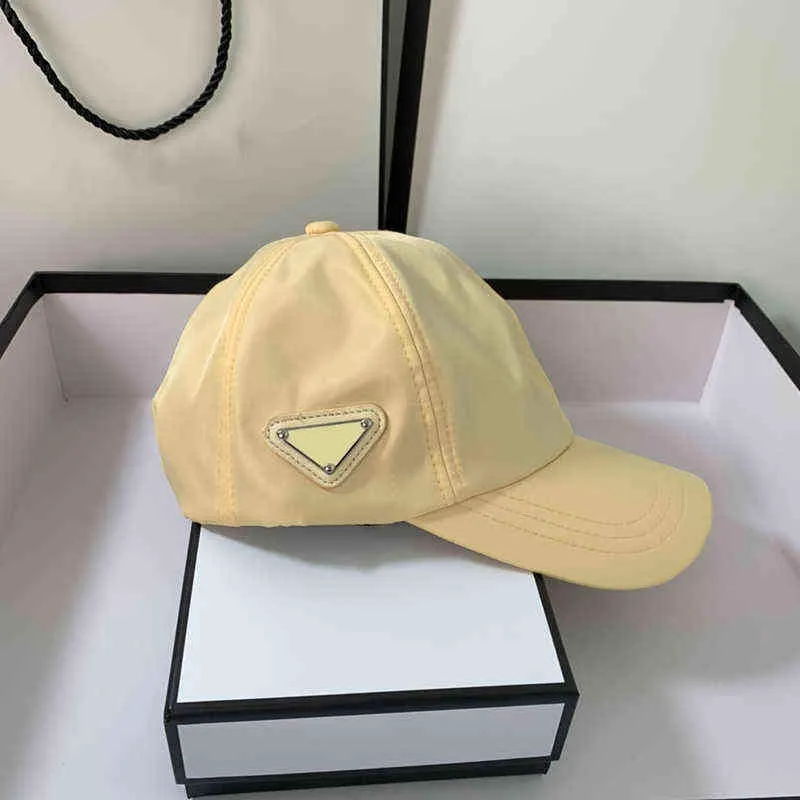 Baseball Cap Designers Triangle S Women Mens Fashion Fash Embelys Portys P Sport Casquette Visors D2205073Z W3