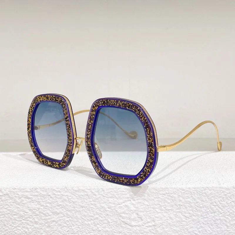 ブランドサングラスデザイナー女性メタルテンプルエレメント装飾ラウンドフレームカールソン抗UV400ファッション眼鏡オリジナルBox349i