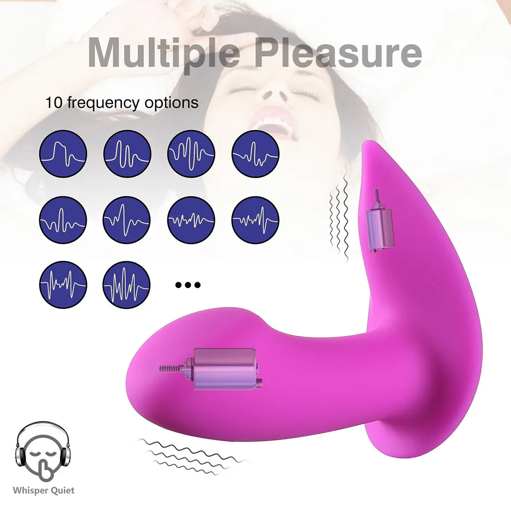 10 Frequentie Draagbare vibrators voor Vrouwen Afstandsbediening Ondergoed Vibratie Ei sexy Speelgoed Masturbatie Intiem