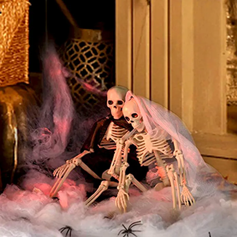 simulação durável humano esqueleto ornamento de shalloween partido secreto sala assombrada house house props home bar decoration 220704