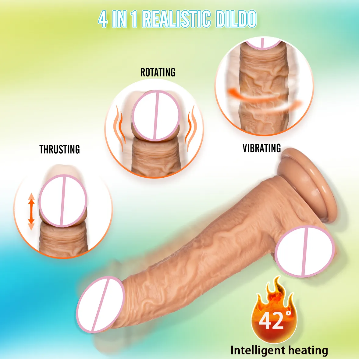 Реалистичный дилдо вибратор телескопический ротация вибрирующая женская мастурбация пенис сексуальные игрушки для женщин для взрослых магазин