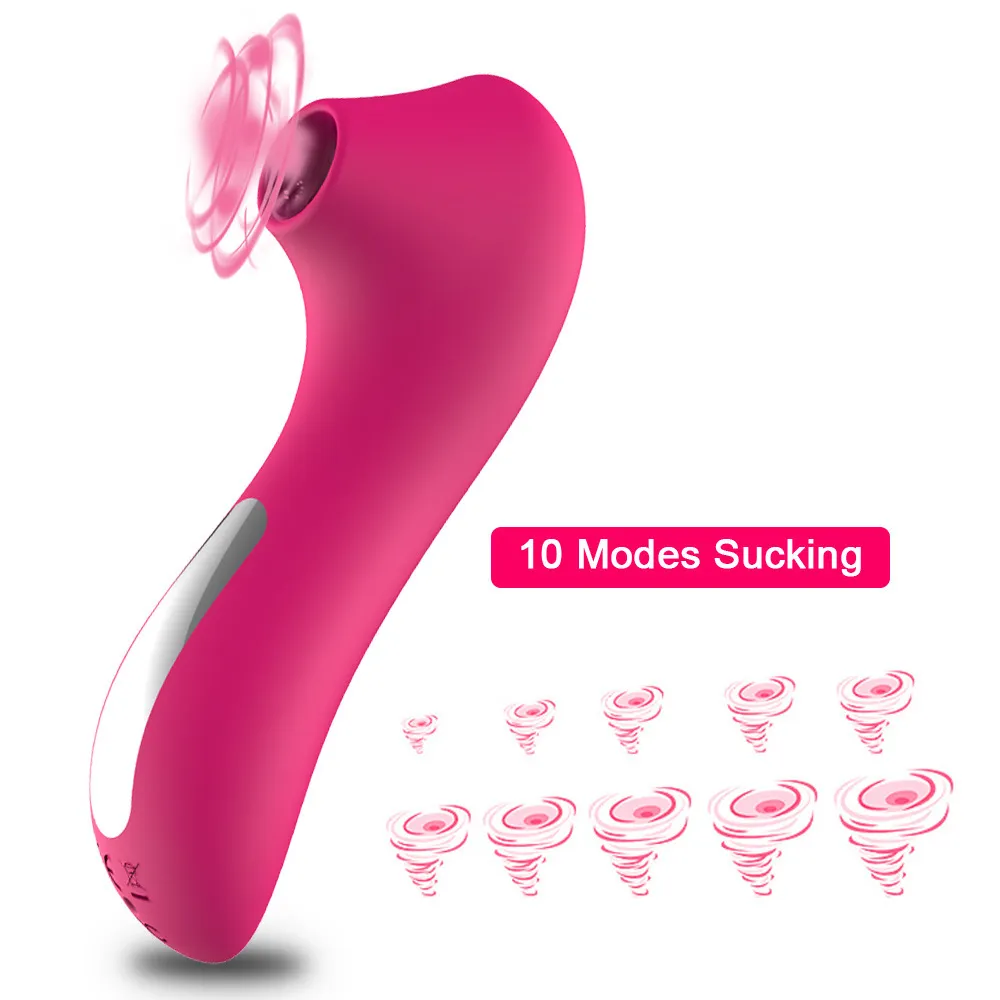 Ventosa de clitóris Vibrador de sucção vaginal Vacuum Feminino Estimulador de mamilo Brinquedo sexy Masturbador Produtos para adultos