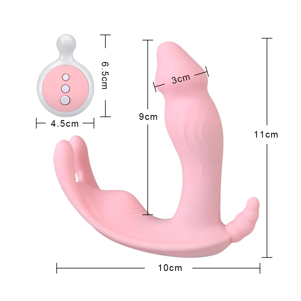 Clitoris Stimulator Draadloze Afstandsbediening Vrouwelijke Masturbator Draagbare Vibrator Erotische G-spot Massage sexy Speelgoed voor Vrouwen