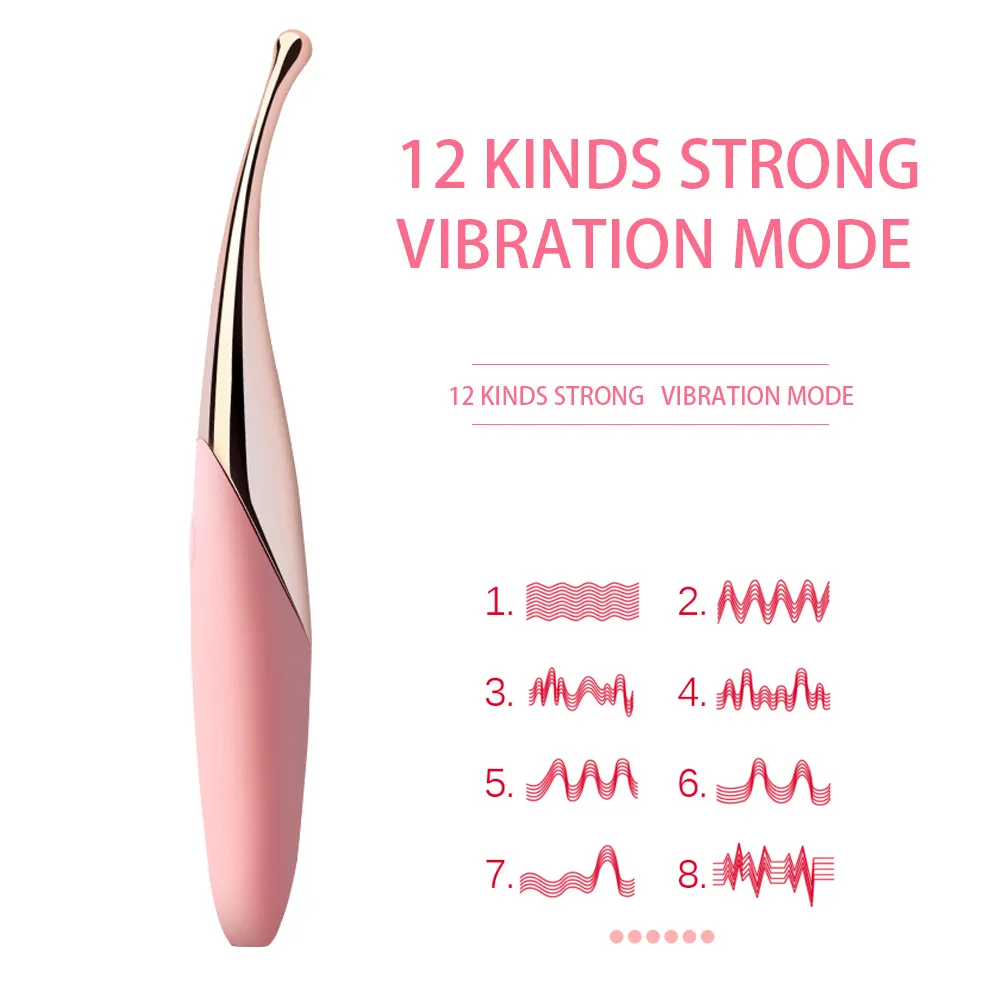 10 Speeds Clitoris Clip Vibrator Masturbation Dildo G Spot Stimulator Nipple Massager Intimate Goods sexy Toy For Women Couples