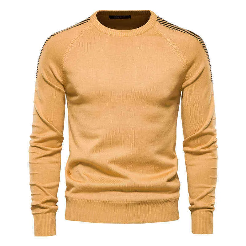 2022 Новый зимний теплый вязаный свитер для мужчин сплайсированной капель