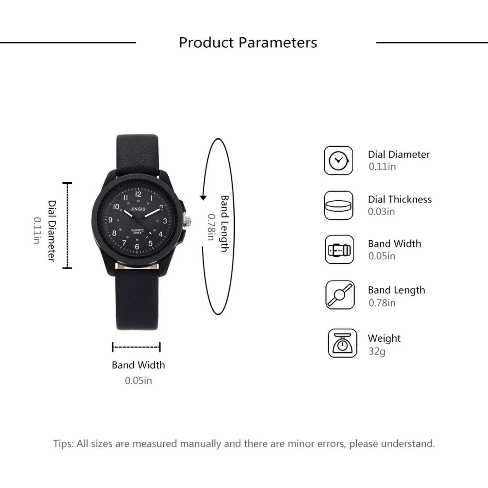 男性のクォーツ時計の明るいアラビア数字丸いダイヤルのための革ベルト2022高級腕時計Reloj