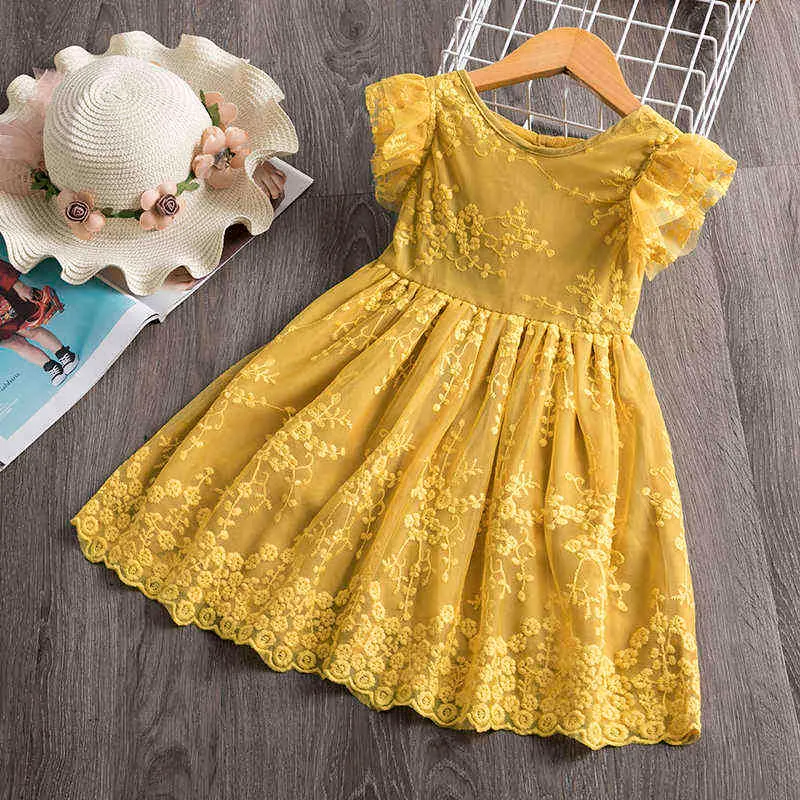 Tutu klänning flicka barn prinsessor klänningar vestido flickor födelsedagsfest klänning barn sommar casual kläder baby flicka kläder 8t g220518