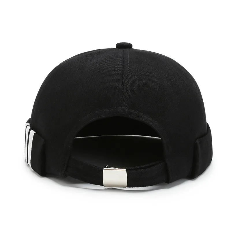 Homens homens verão algodão hip hop bimless tap vintage urbano exclusivo street portátil chapéus de gorro multiuso 220623