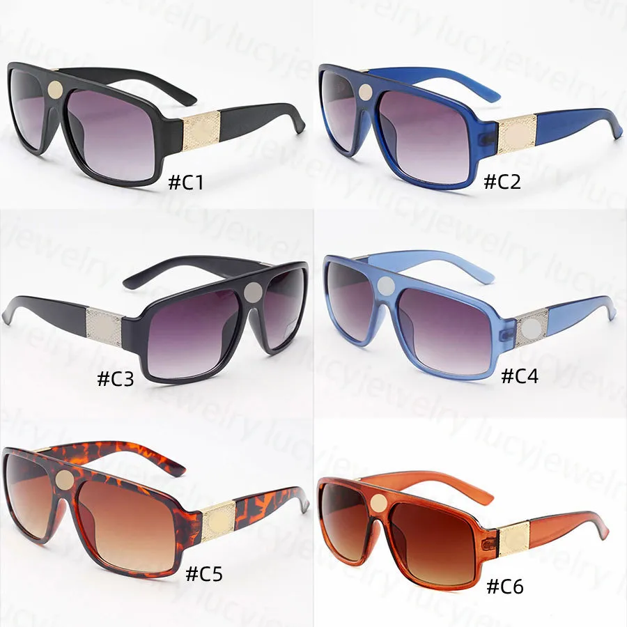 Bütün tasarımcı güneş gözlükleri erkek kadın polarize güneş gözlükleri moda retro trend gözlük gözlükleri gözlük plajı adumbral 6 renk option3063