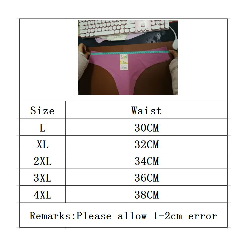 Ice Silk 4XL Large Plus Size Seamless Women G-String Vita bassa Sexy Solid Soft Lady Thongs T-Back Mutandine Intimo 220511