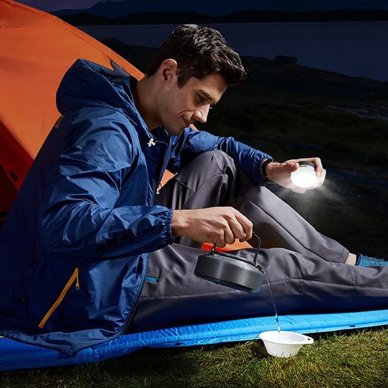 Étanche Portable USB Charge Camping LED Lumière Extérieure Mini Tentes Lampe De Secours pour Téléphone Portable avec Aimant