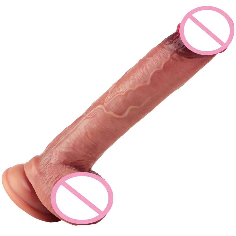 Soft Silicone Huge Strap on Dildo For Woman Anal Plug Realistic Penis Female Dildos G-spot Orgasm Strong Suction Cup sexy Toys