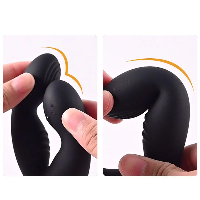 Erkekler için erkek prostat masajı anal popo fiş erkekler için mastürbatör uzaktan kumanda yapay penis vibratör seksi oyuncaklar kadın