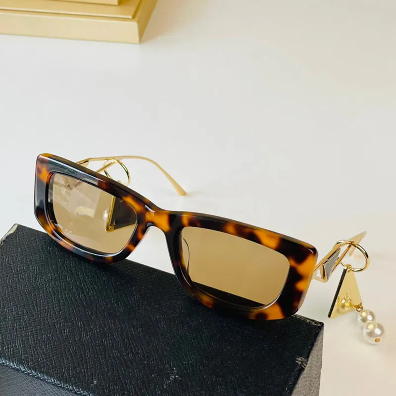 Acétate cadre carré avant noir lunettes de soleil designer pour femmes lunettes de soleil hommes SPR14 mode protège les yeux symbole UV400 lentille avec 300M