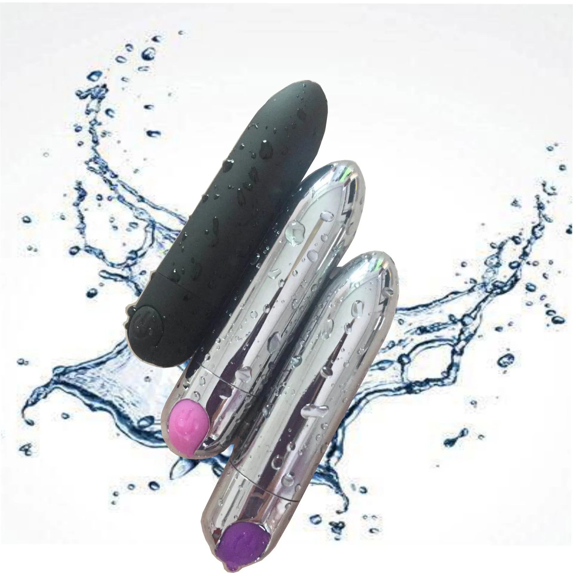 Sexiga leksaker för kvinnor Poweful Bullet Vibrator USB Charge Mini Bullets Vibration Clitoral Stimulator Portable Masturbation