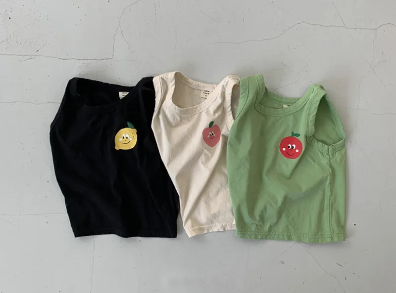 Face Joyous Summer Toddler Boys Set Soft Mouwess Vest Tops Plaid PP Shorts Baby Girls Clothing Suit 220507