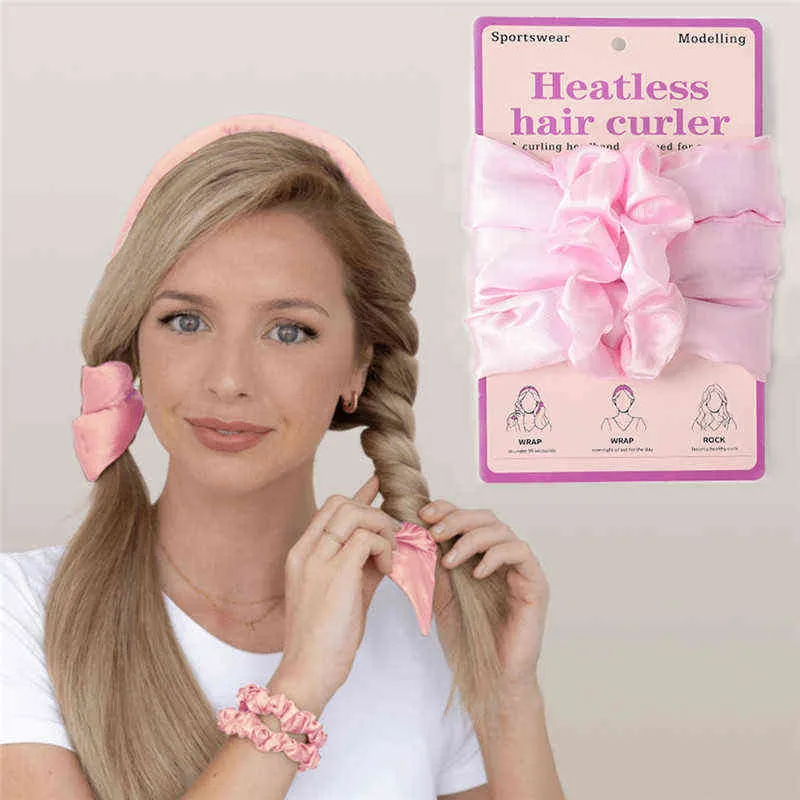 11 couleurs Hair Magic Curlers HEAZ LAZY HEUPT CURLING Tong Tong Band Roulers Hair Formers Wave Fonds Wavy Curls Style Too6450332