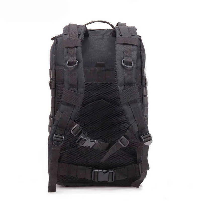 45L Outdoor Tactical Backpack Military Molle Waterproof Climbing Trekking Camping Hiking Sports Bag Travel Rucksacks Gear T220801