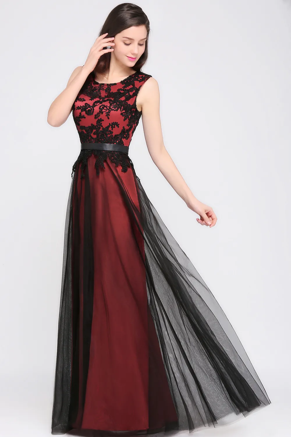 Prom Kleider 2022 Luxus Kleider Spitze Elegante Frauen Für Party Ärmellose Roben Vestido Elegante Mujer Para Fiesta