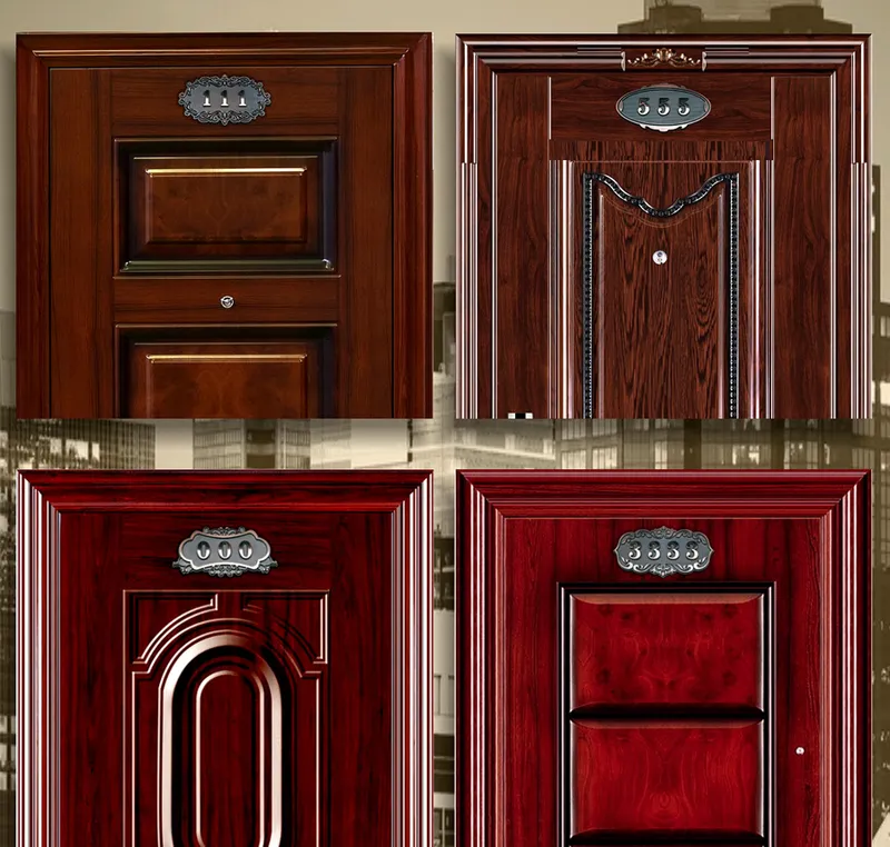 Европейский стиль вывески ворота сделан от 3 до 4 номеров квартиры Эль -Виллу Дверной Дверной тарелка 220706