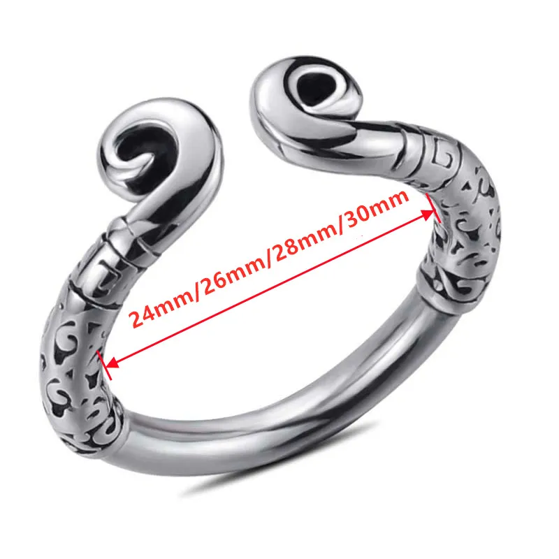 Aneaux en acier inoxydable anneaux glans avec pression joie billes perles de retard