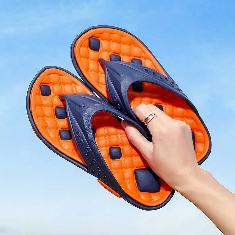 Top Summer Casual Beach Shoes Men Outdoor Non-slip Slippers Flip Flops Sandals New Lightweight High Quality House Slipper Designer Classic luxury