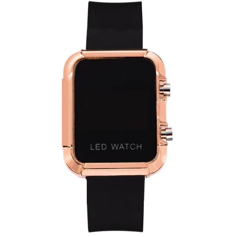 Relógios de pulso relógios de pulso digitais para mulheres top senhoras esportes elegante moda LED relógio relogio feminino322s