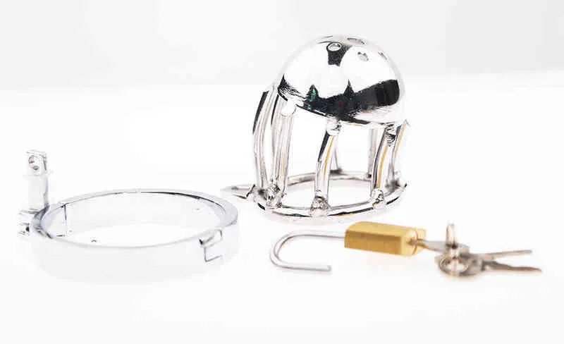 NXY Chastity Device Metal Lock Cage à oiseaux amusante pour homme 480 926 Feifei 0416