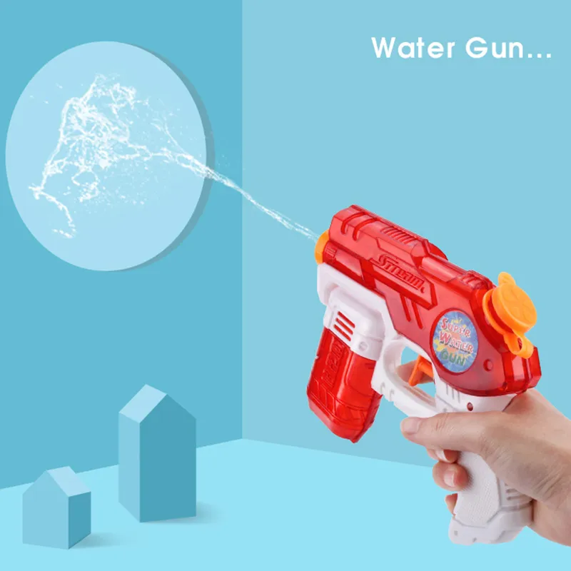 1 Stuks Willekeurig Strand Bad Speelgoed Kid Zomer Waterpistool Zee Zwembad Vierkante Drifting Water Pistool Squirt Speelgoed voor Volwassenen Kind 220725