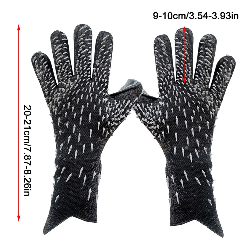 Goalie Goalkeeper Gloves Strong Grip Soccer With Finger Protection Prevent Injuries For Adult 220622