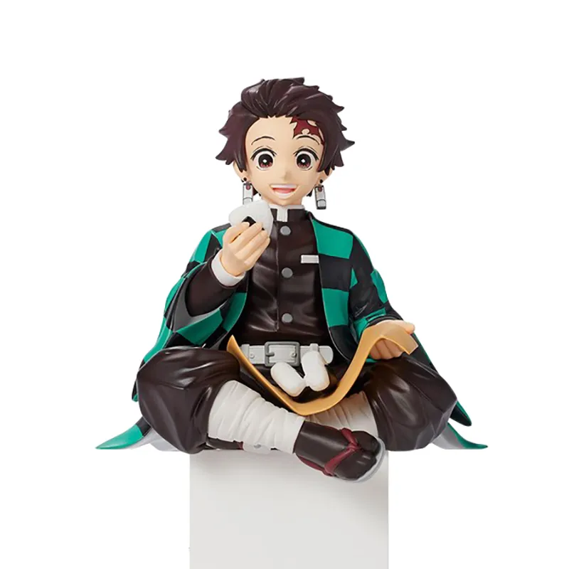 Démon Slayer Anime Figure Kamado Tanjirou/Agatsuma Zenitsu/Hashibira Inosuke/Tsuyuri Kanao Assis Ver Figurine PVC Modèle Jouets 220426