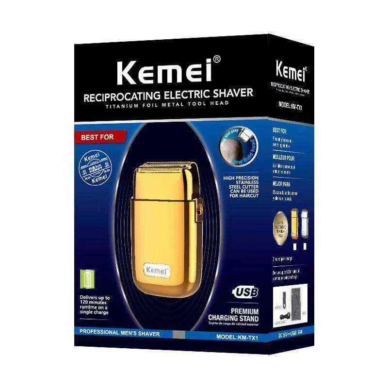 Kemei All-Metal Raffro Electric Men All-Metal Reable Floating Hair Trimmer Face Care Machine 0509