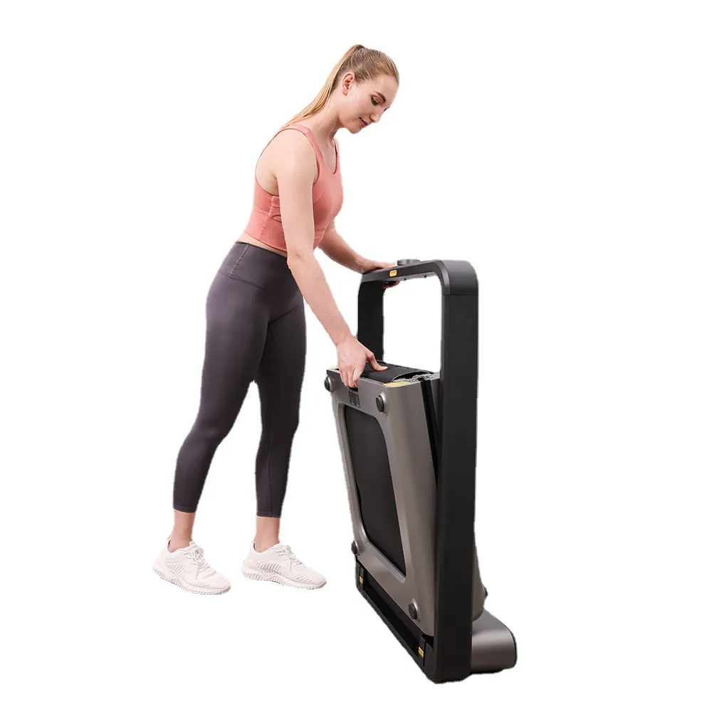 Cinta de correr de doble plegado de 12 km/h X21 Smart One-Touch Operation Home Gym Fitness Equipment, NFC Peing