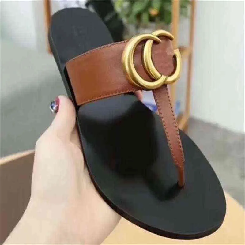 Designer woman Slippers men slipper Gear bottoms Flip Flops women luxury sandals fashion causal flip flop size 35-46 with box