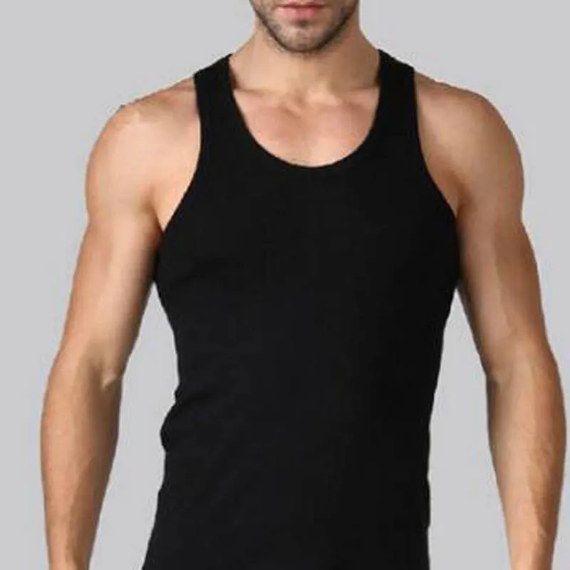 Erkekler Koşu Yelek Spor Fitness Nefes Alabilir Kolsuz Gömlek Koreli Sıradan İnce Dip Gömlek Yaz Satan Erkek Yelek 220505