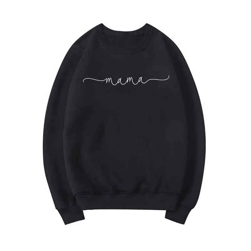 Mama sweatshirt mama cadeau zwangerschap aankondiging top hoodie nieuwe moeder cadeau vrouwen lange mouw sweatshirts grafische hoodies vrouwelijk y220810