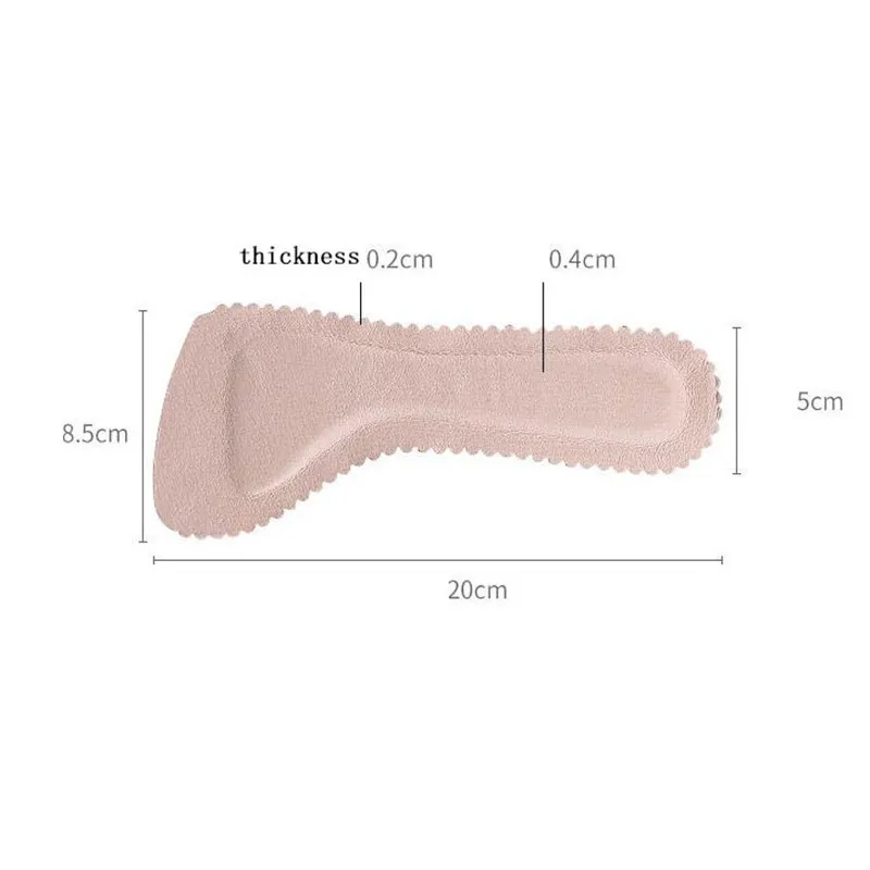 1 par Antislip Sweatabsorbent Insoles de massagem Setepoint Pad Leather Pad Half Women Feol Heel Salpete Ortics Inserts 220713