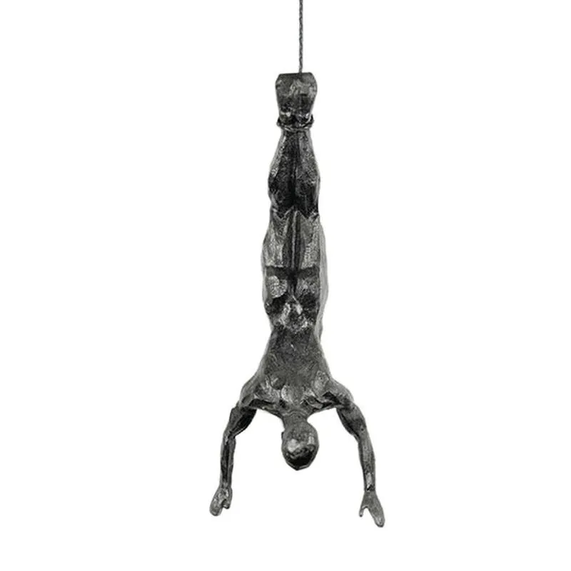 The Climber People Resin Man Wall Hanging Decoration Industrial Style Art Sculpture Figures Statue Creative 220727