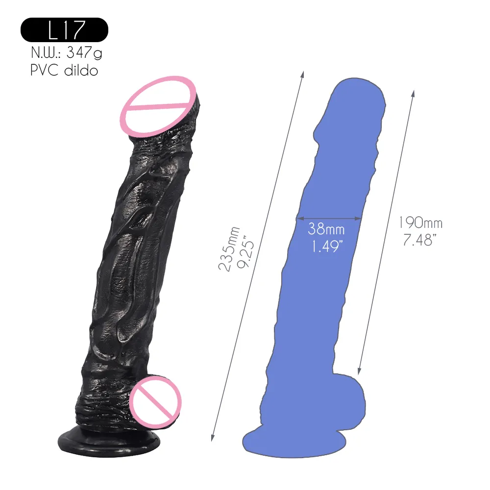 SXXY PVC DILDO реалистичный 7 -дюймовый гибкий мягкий фальшивый пенис Живые имитатор Взрослые сексуальные игрушки для женщин в сексуальном магазине