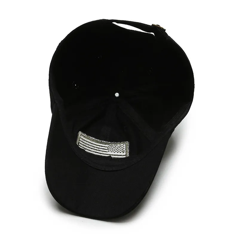 Mode broderie drapeau casquette de baseball hommes femmes Amérique Snapback Caps design classique USA sport sangle dos réglable chapeau pour Male2803